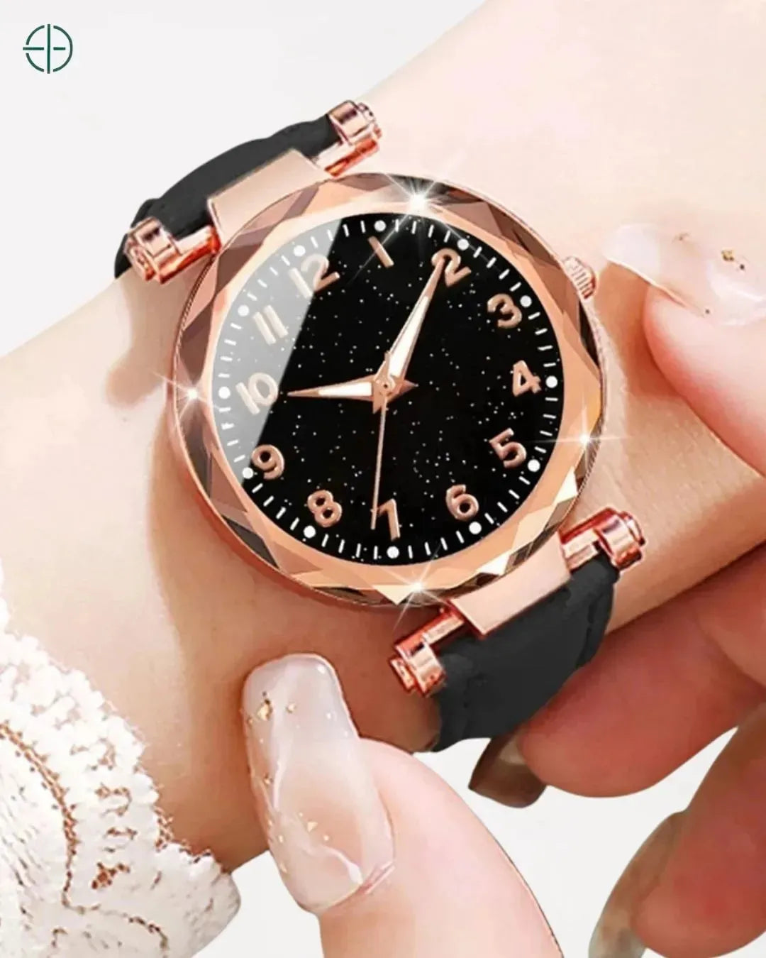 Relógio De Camurça Feminino Rosa | Rest Money™