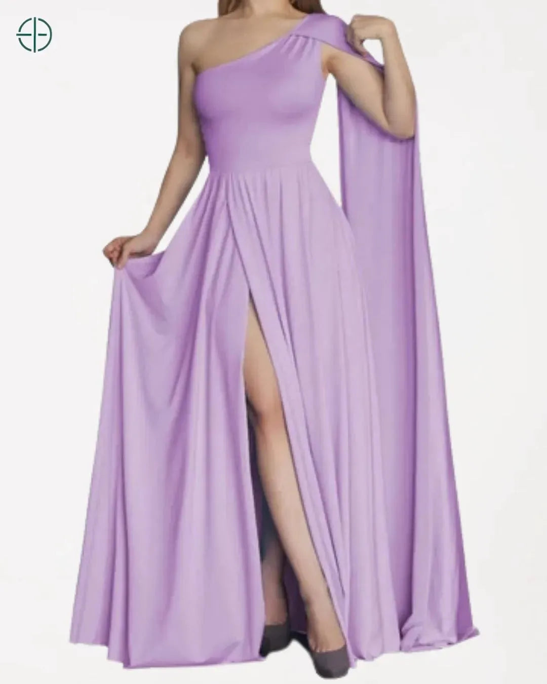 Vestido Longo Festa Capa Longa | Rest Money™