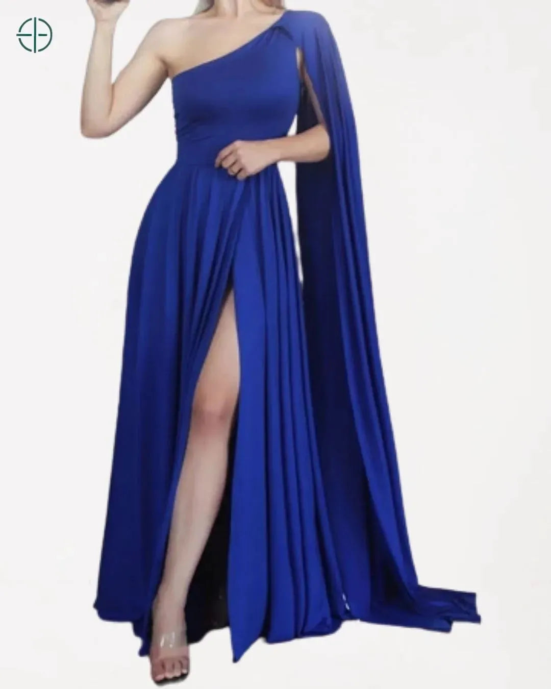 Vestido Longo Festa Capa Longa | Rest Money™