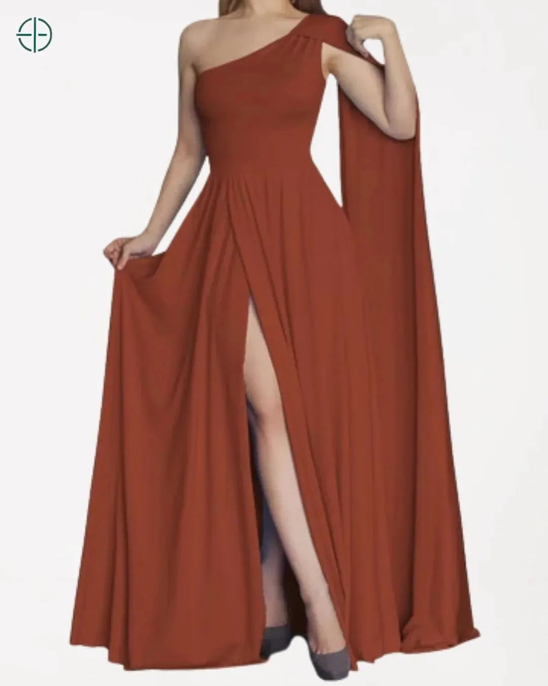 Vestido Longo Festa Capa Longa | Rest Money™
