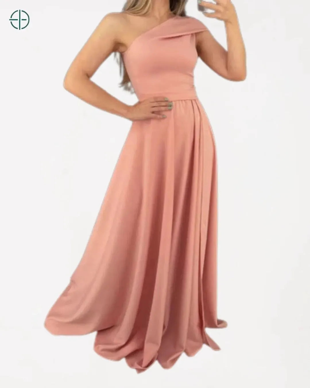 Vestido Longo Ombro Único | Rest Money™