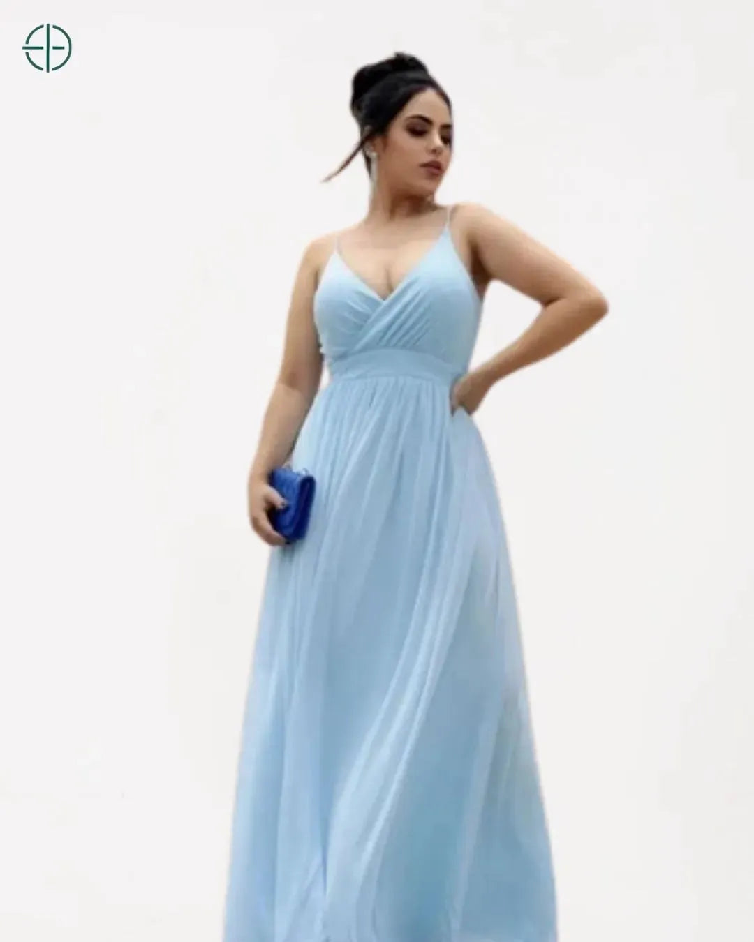 Vestido Longo de Festa Tule Forrado V | Rest Money™
