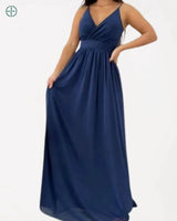 Vestido Longo de Festa Tule Forrado V | Rest Money™