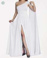 Vestido Longo Festa Capa Longa | Rest Money™