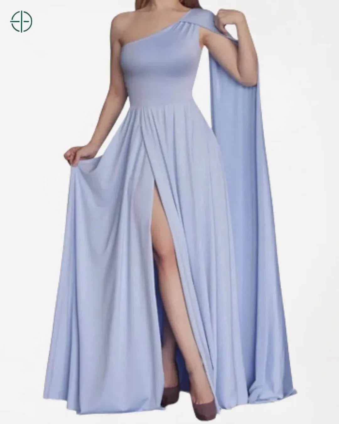 Vestido Longo Festa Capa Longa | Rest Money™