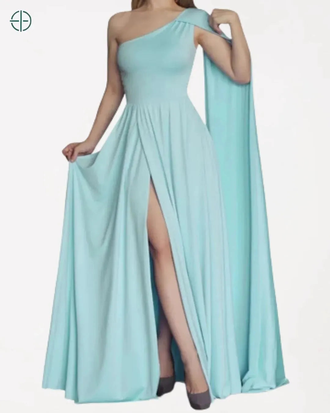 Vestido Longo Festa Capa Longa | Rest Money™
