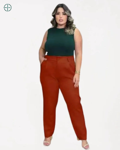 Calça Alfaiataria Feminina Reta Social | Rest Money™