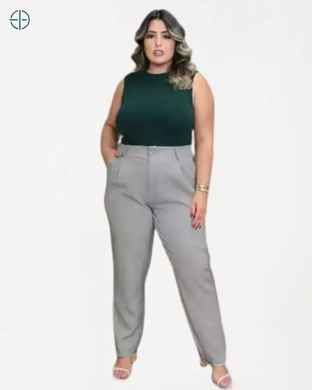 Calça Alfaiataria Feminina Reta Social | Rest Money™