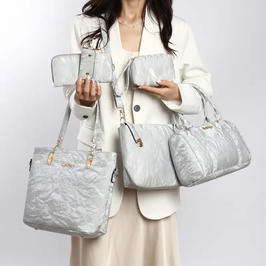 LuxeSix™ – 6-in-1 Elegant Women's Bag Set